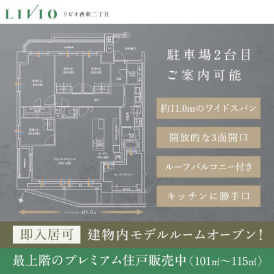 リビオ西新二丁目