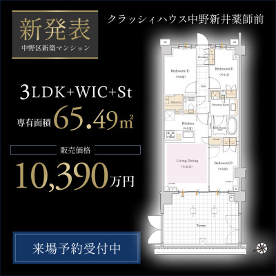 クラッシィハウス中野新井薬師前