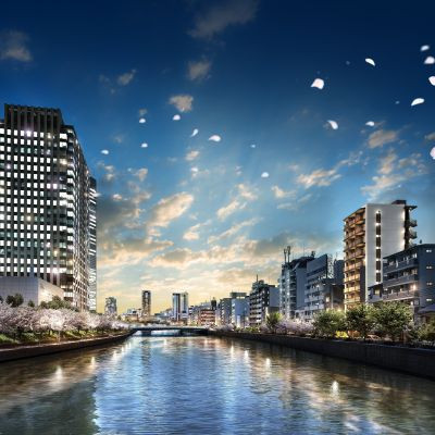 ソルティア京橋リバーフロント 外観画像