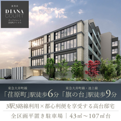 ディアナコート荏原町アトラス 広告画像