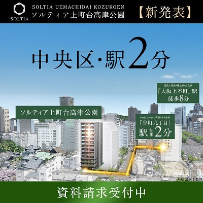 ソルティア上町台高津公園 広告画像